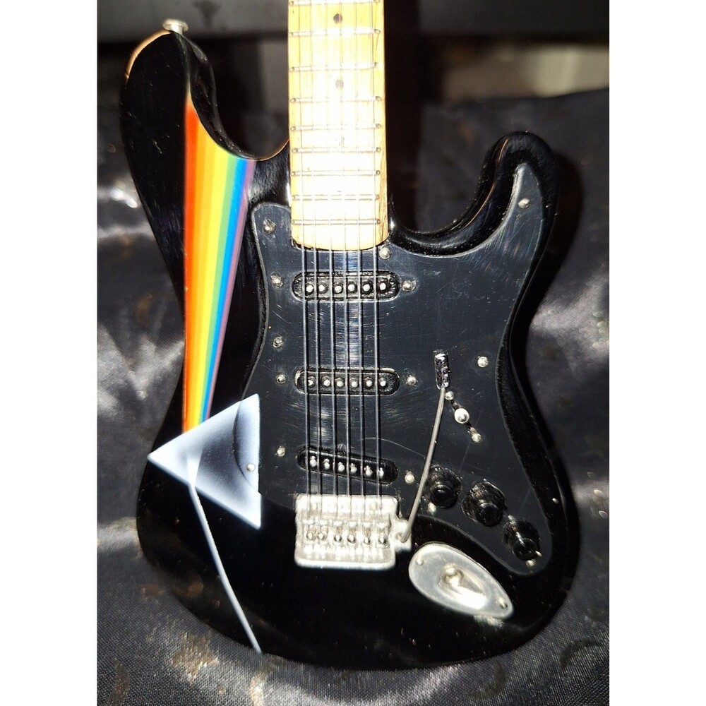 Axe Heaven Pink Floyd Dark Side Moon Mini Guitar Replica - New - RARE!!